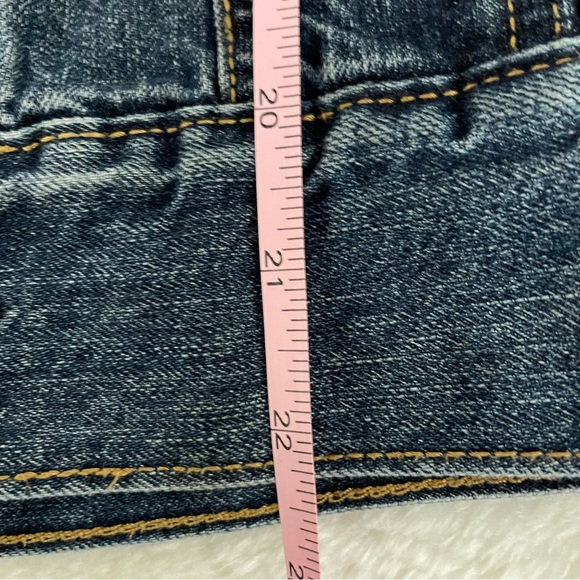 Old Navy Dark Wash Snap Button Denim Jacket - Picture 14 of 14